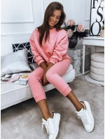 Dámská tepláková souprava PREMIUM růžová Dstreet model 21965887 - FashionStreet