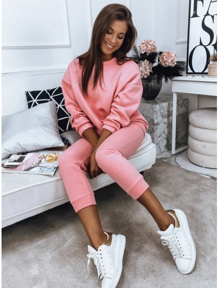 Dámská tepláková souprava PREMIUM růžová Dstreet model 21965887 - FashionStreet