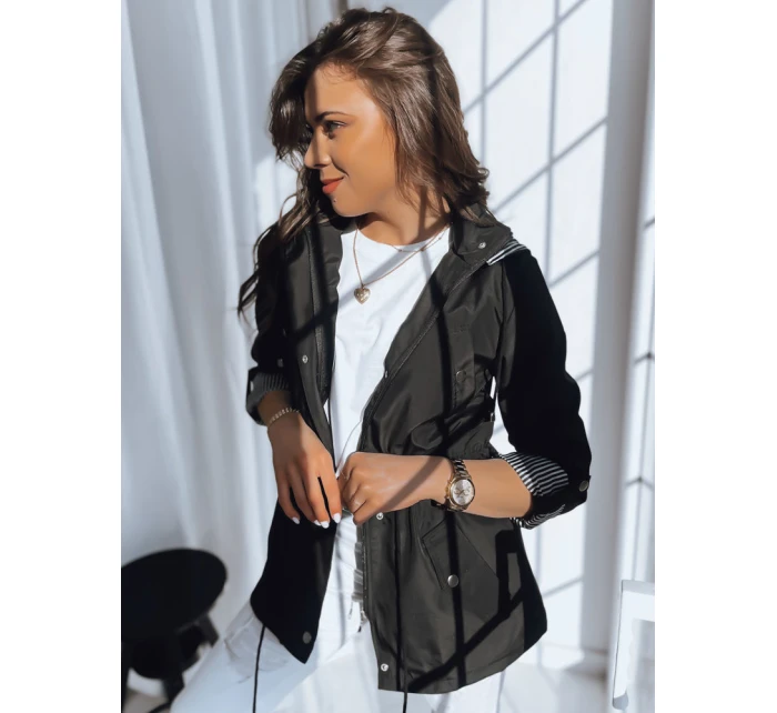 COSMOPOLITAN dámska bunda čierna FashionStreet TY3543