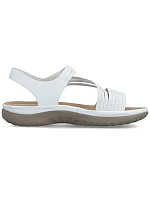 damskie na z białe model 22087184 - Rieker