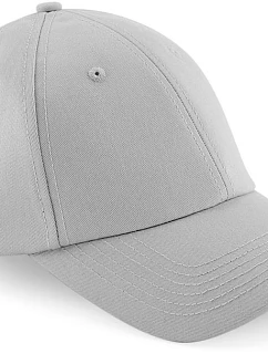 B 59 6 panelová baseballová kšiltovka "Authentic" model 22481622 light grey - Beechfield
