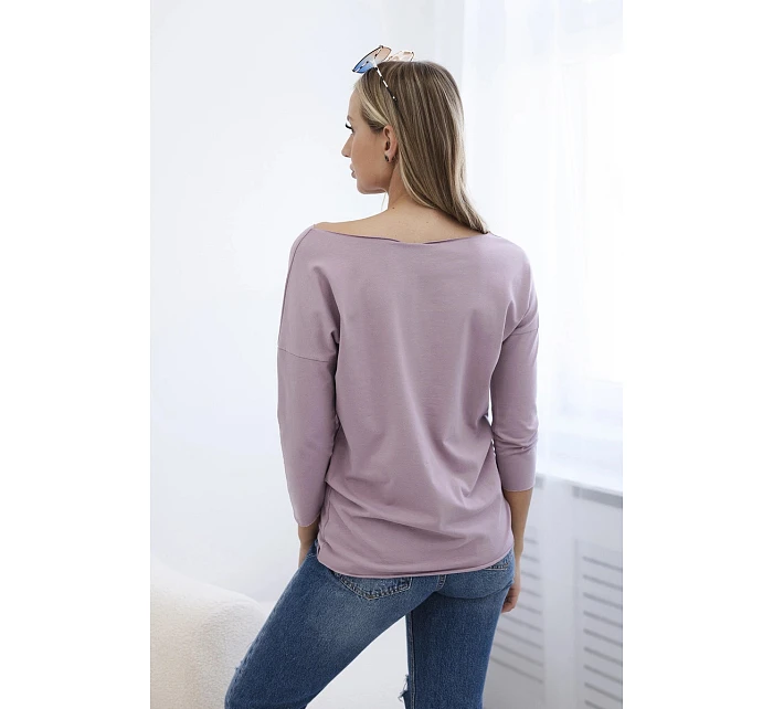 Halenka Casual tmavě růžová Halenka Casual tmavě růžová