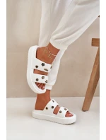 Pěnové Dámské Pantofle S Bílé model 21683408 - Boto Pěnové Dámské Pantofle S Bílé model 21683408 - Boto