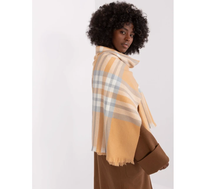 Szalik AT SZ camelowy model 19341660 - FPrice Szalik AT SZ camelowy model 19341660 - FPrice