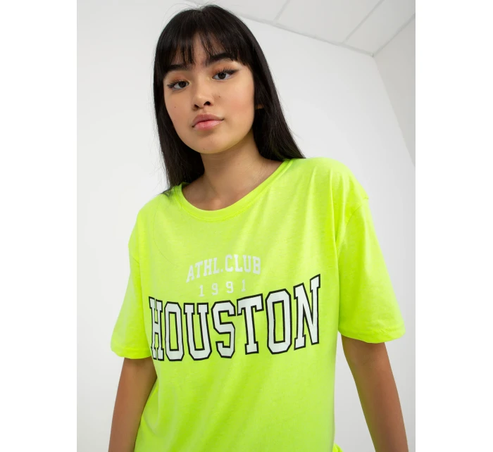 Dámske tričko EM TS 527 1.26X fluo žltá - FPrice Dámske tričko EM TS 527 1.26X fluo žltá - FPrice