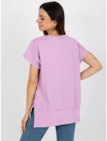 Bluzka RV BZ model 21153741 ciemny różowy - FPrice Bluzka RV BZ model 21153741 ciemny różowy - FPrice