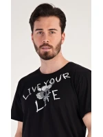 Pánske pyžamo šortky Live your life Pánske pyžamo šortky Live your life