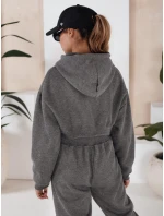 Dámská tepláková souprava tmavě šedá Dstreet model 21964648 - FashionStreet