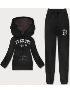 Čierny dámsky polarový komplet (ZCH2210)