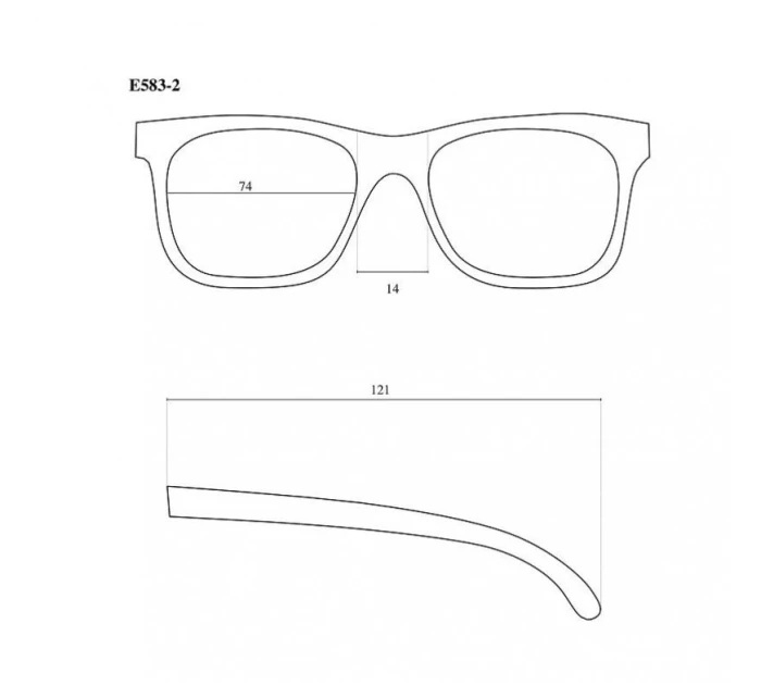 Gog E583-2 Okuliare Dagger