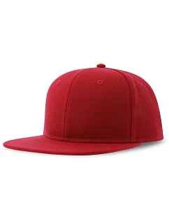 Atlantis Headwear Snap Back-S 6-panelová bejzbalová čiapka 33.0255 červená