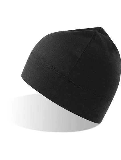 Atlantis Headwear Baru Merino pletená čiapka 33.0312 čierna Atlantis Headwear Baru Merino pletená čiapka 33.0312 čierna