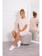 Súprava top+legíny púdrovo ružová Súprava top+legíny púdrovo ružová