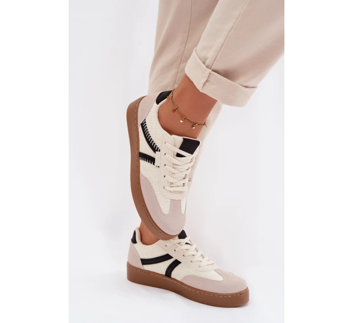 Dámské nízké tenisky černo-bílé Denelisse Dámské nízké tenisky černo-bílé Denelisse