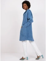 Dámsky kabát MBM PL 1518.95P tmavo modrý