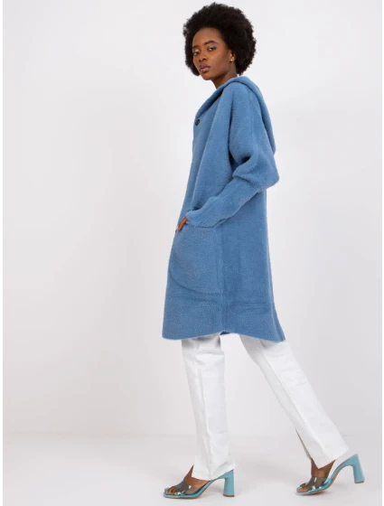 Dámsky kabát MBM PL 1518.95P tmavo modrý