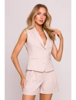 model 21136097 Džínová vesta béžová - Moe