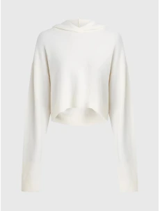 Dámska mikina 000QS7000E 101 ecru - Calvin Klein