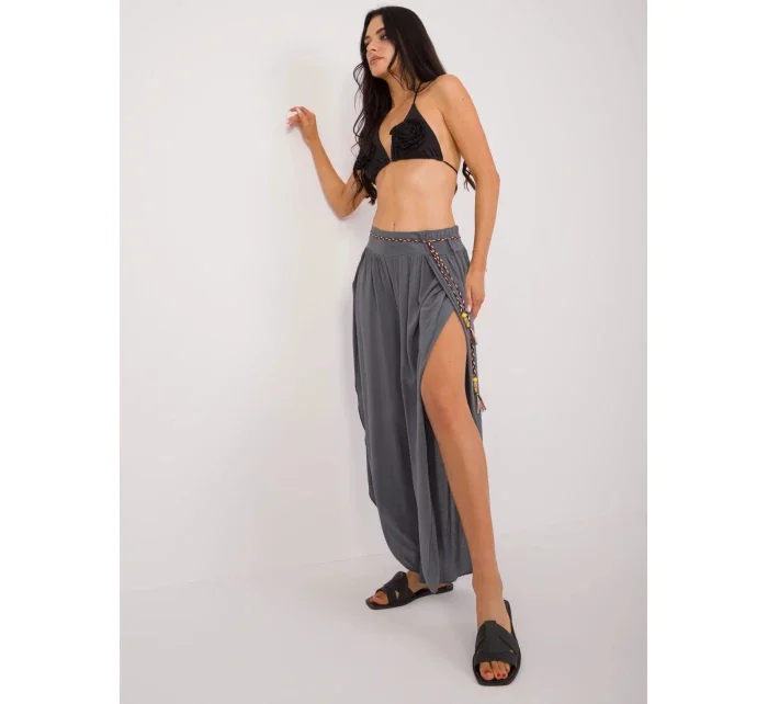 Dámske nohavice TW SP BI 81378.24P Dark grey - Och Bella