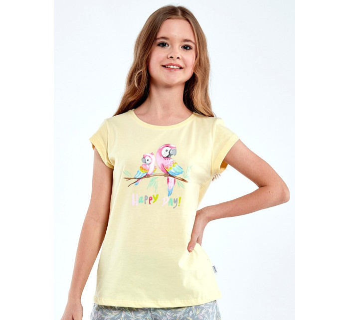 Dievčenské pyžamo Cornette Kids Girl 787/98 Parrots 98-128