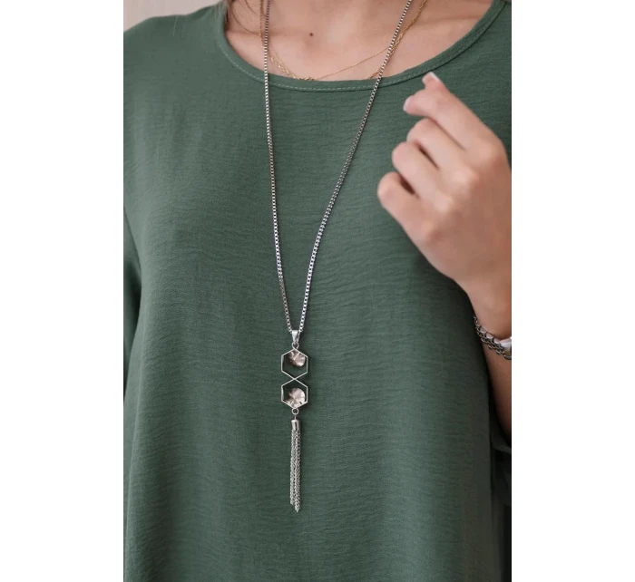 Sada halenky + kalhot s přívěskem tmavá khaki