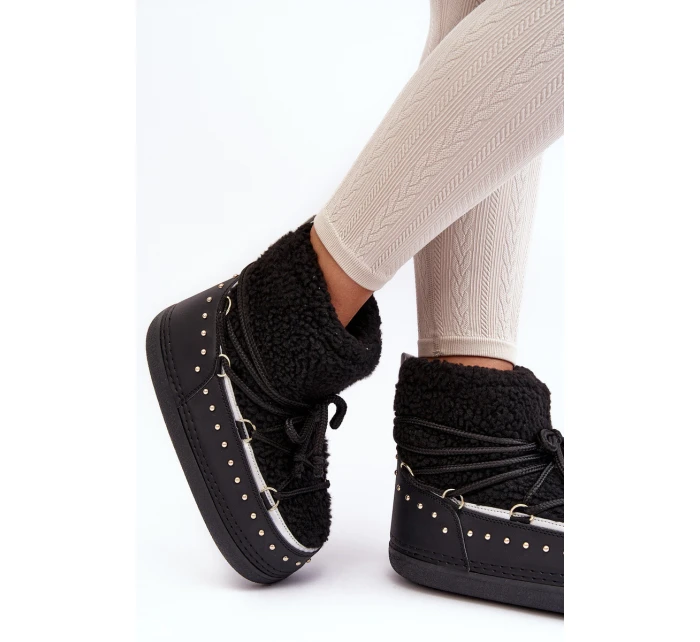 Dámské zateplené zimní sněhule černé model 21637510 - Boto