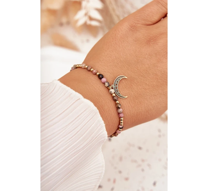 Náramek s korálky a zlatým model 21776887 - Boto Náramek s korálky a zlatým model 21776887 - Boto