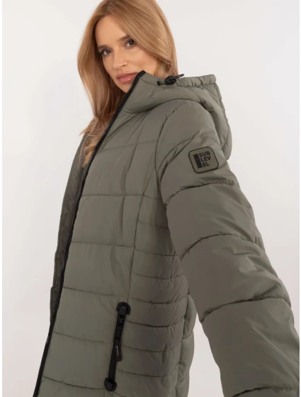 Kabát D51160XB44540A2 khaki