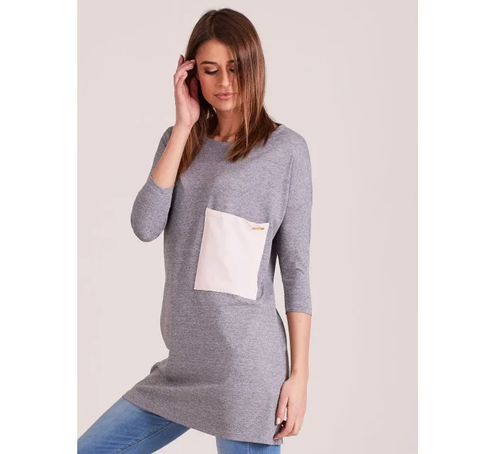 Tunika SK TU 4305.08 šedá Tunika SK TU 4305.08 šedá