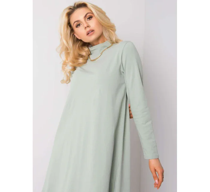 Šaty RV SK model 18020466 světle zelená - FPrice Šaty RV SK model 18020466 světle zelená - FPrice