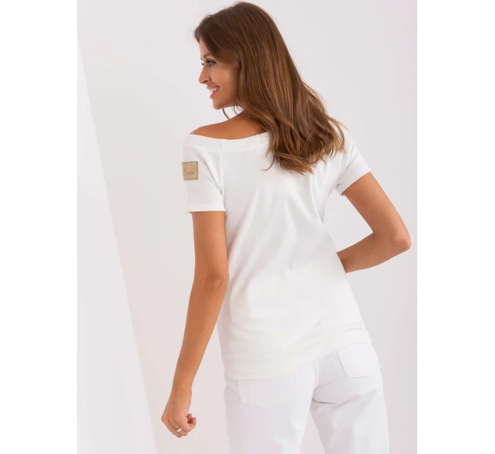 Blúzka TW BZ OB058.42P ecru Blúzka TW BZ OB058.42P ecru