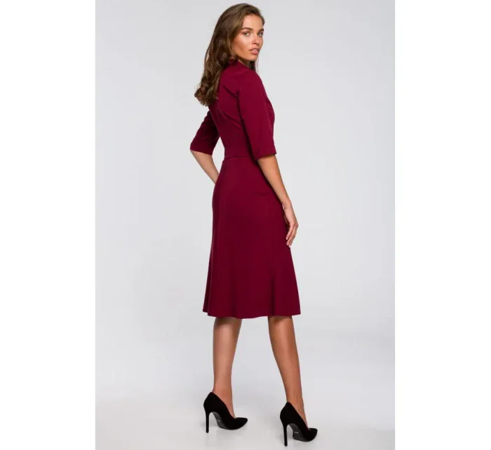 dres s páskem s přezkou model 18003004 - STYLOVE