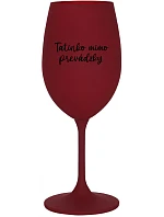 Táta je z cesty - burgundský pohár na víno 350 ml