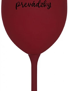 Táta je z cesty - burgundský pohár na víno 350 ml