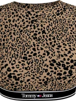 Dámsky top UW0UW049710HD zvierací vzor - Tommy Hilfiger