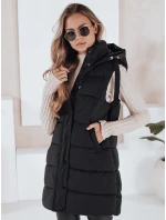 Dámska prešívaná vesta TOLIS čierna FashionStreet TY3297