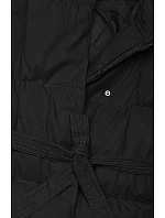 Dámska zimná bunda s opaskom J Style Black (5M3227-392) Dámska zimná bunda s opaskom J Style Black (5M3227-392)