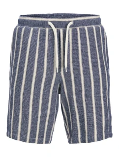 Jack&Jones krátke nohavice JPSTJAIDEN COBA STRIPE JOG SHORTS REG SN 12274413 OCEAN CAVERN