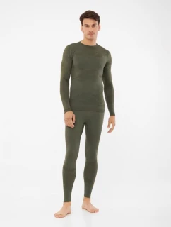 Pánské spodní prádlo  Man Set Merino velikost L khaki model 21420372 - Viking