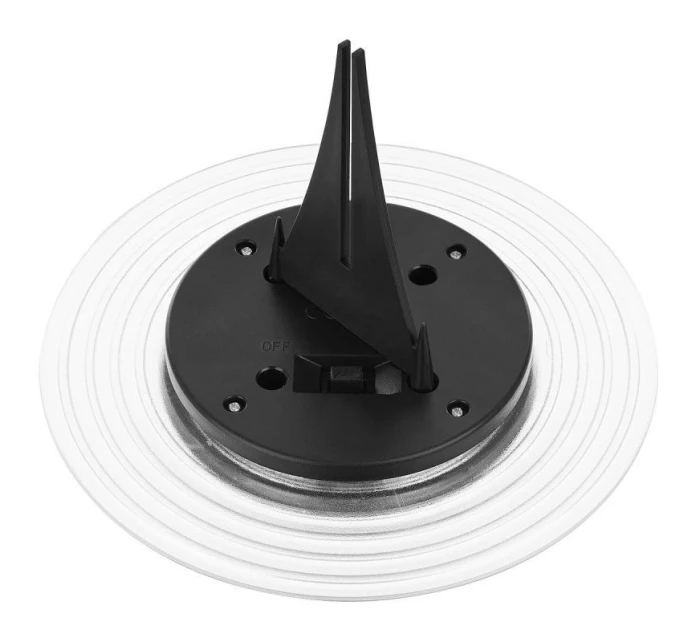 SOLÁRNE DISKOVÉ SVETLO 28 LED PRE MONTÁŽ NA ZEM ALEBO NA STENU