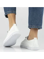 Dámske kožené šnurovacie čižmy Filippo DP7671