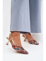 Dámské Sandály na podpatku vícebarevné model 22027871 - Boto