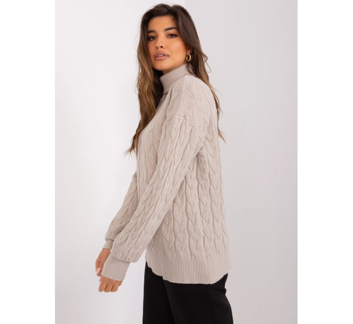 Sweter AT SW model 19014885 beżowy - FPrice