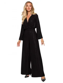 M720 Zavinovací overal - čierny