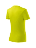 Základné tričko dámske limetkové