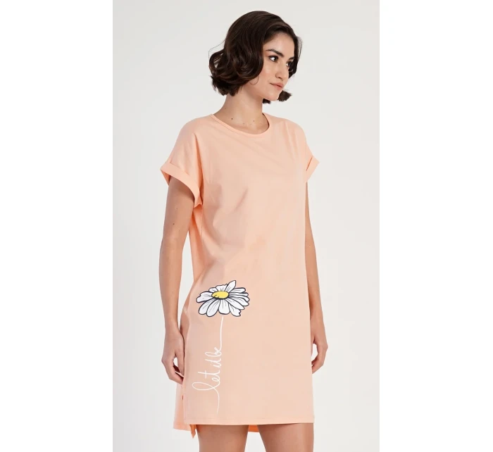 Dámska nočná košeľa s krátkym rukávom Matylda