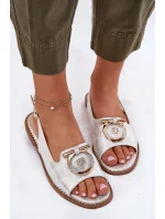 Sandále model 215155 Krok vo veľkom štýle Sandále model 215155 Krok vo veľkom štýle