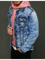 Pánska džínsová bunda modrá TX3224 Pánska džínsová bunda modrá TX3224