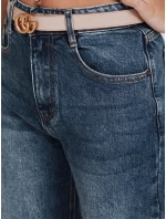 Dámské modré džíny s širokými nohavicemi Dstreet model 21992585 - FashionStreet