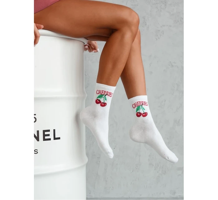Milena ponožky 0200-163 Cherry 37-41